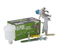 U-POL Gravity Mini Spray Gun 1.0mm Fine Repair Car For Basecoat/Paint/Primer/Topcoat 100cc Cup Fully Adjustable Wide Or Flat Spray Pattern