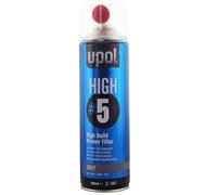 U-POL High#5 HIGHG/AL-2 GREY 1K HS High Build Aerosol Paint Primer Filler 2 x 450ml Cans Fast drying, easy sanding and economical. Ideal for spot and smart repair.
