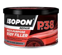 U Pol P38 Easy Sand Body Filler Paste 250ml | Two Part Polyester Car Repair Kit for Dents, Scratches, Holes | Paintable Smooth Finish | Metal & GRP Compatible