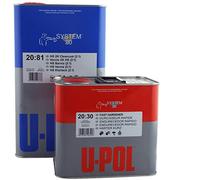 U-POL Super Clearcoat Car Lacquer 5 Litre S2081 + S2030 2.5 Litre Activator and Fast Hardner Kit