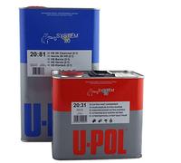 U-POL Super Clearcoat Car Lacquer 5 Litre S2081 + S2031 2.5 Litre Activator and Extra Fast Hardner Kit