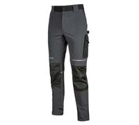 U-Power Atom 4-Way Stretch Water Repellent Work Trousers Knee Pad Pockets
