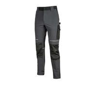 U-Power Atom 4-Way Stretch Workwear Cargo Type Trousers Asphalt Grey S-3XL SALE