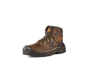 U Power Chaussures de sécurité hautes MONTANA UK ESD S3 CI SRC - Brown/Black 46 - Chaussures et bottes de sécurité