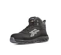 U-POWER DON'T WORRY... BE HAPPY! Men's Scarpe Antinfortunistiche Da Lavoro Fire & Safety Shoe, Black, 35 EU