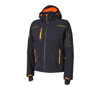 U-POWER DON'T WORRY... BE HAPPY! Space Black Carbon Softsheel Jacket in Softsheel Space Black Carbon Men's (Pack of 1)