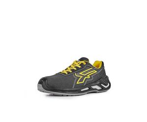 U-POWER KRUG, Safety Shoes, Lightweight Anti Puncture Unisex Trainers, Bast Sole, Infinergy Insert, with Aluminium Toe Caps (Yellow 48)