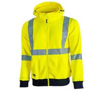 U-Power Melody Hi-Vis Hooded Sweatshirt - Detachable Hood