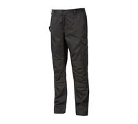 U-Power Men's Work Trouser, Elastic Waist Cargo Pant, with Knee Pad Pockets, Multi_Pocket, Comfortable Fabric, Heavy Duty Durable Outer Wear (Grey Meteorite 48)