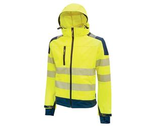 U-Power Miky Hi-Vis Stretch Softshell Water Repellent Wind Proof