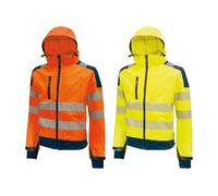 U-Power Miky high visibility jacket in softshell
