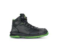 U.Power Niagara Safety S3 Carbon Neutral Mico-Fibre Upper Boot 1Pr Black 10 UPRI1032410