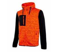 U-power Rainbow Full Zip Sweatshirt Orange L
