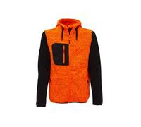 U-Power Rainbow Full-zip Work Sweatshirt Soft Fleece Inside Orange L