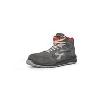 U-Power Red Industry® Alicante, Safety Shoes, High, Lightweight and Flexible, Anti perforation, Anti Puncture, with Infinergy Insert, with Aluminium Toe Caps (Black 37)