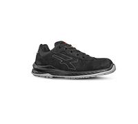 U-Power Red Industry® Gessato, Unisex Safety Shoes, Lightweight, Flexible, Anti Puncture Leather Trainers, with Infinergy Insert, with Aluminium Toe Caps ( 45)