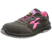 U-Power Red Industry® Tokyo, Unisex Safety Shoes, Lightweight, Flexible, Anti Puncture Leather Trainers, with Infinergy Insert, with Aluminium Toe Caps (Rosa 39)