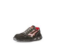 U-Power Red Lion® Dharma, Unisex Safety Shoes, Lightweight, Flexible, Anti Puncture Anti Slip, with Infinergy Insert, with Aluminium Toe Caps (Black 44)