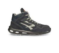 U-Power Red Lion Moving, Safety Shoes, High, Lightweight and Flexible, Anti perforation, Anti Puncture, with Infinergy Insert, with Aluminium Toe Caps (Blue 39)