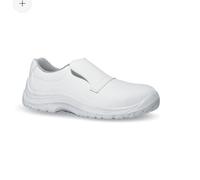 U-Power Reply White Slip On S2 Safety Work Shoes Dry Water Repellent