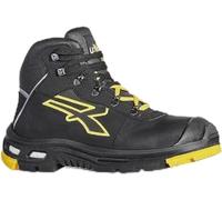 U-Power RL10524-44-Red Lion Series Safety Shoes Model Cosmo S3 HRO CI HI SRC 44, Black, one Size