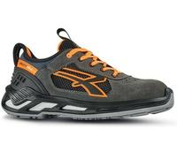 U-Power Ryder SRC ESD Red360 Lightweight Safety Work Trainers Grey / Orange