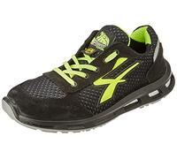 U-POWER | Scarpe Antinfortunistiche, Modello Asher, ESD 01 FO SR, Tomaia in Nylon Traspirante e Pelle Scamosciata