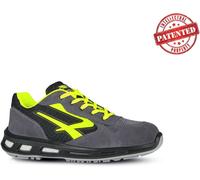 U-Power Red Lion® Yellow, Leather Safety Shoes, Lightweight Anti Puncture Unisex Trainers, Bast Sole, Infinergy Insert, with Aluminium Toe Caps (Yellow 40)