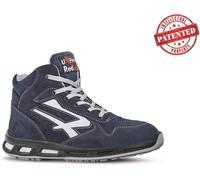 U-Power Red Lion Moving, Safety Shoes, High, Lightweight and Flexible, Anti perforation, Anti Puncture, with Infinergy Insert, with Aluminium Toe Caps (Blue 48)