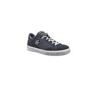 U-Power SN20056-45 "Trophy" Safety Shoes S1P SRC Dark, Size 10.5, Blue/White - EN safety certified