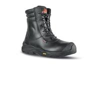 U-Power UM70354 Linea Concept-M Model Mleopard UK Safety Shoes, S3 HRO SRC CI, Black, 44 Sizes