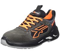 U Power Unisex Power Oxford Flat, Nero Arancione, 5 UK