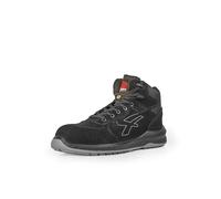 U-Power Red Industry® Tweed, Safety Shoes, High, Lightweight and Flexible, Anti perforation, Anti Puncture, with Infinergy Insert, with Aluminium Toe Caps (Black 38)