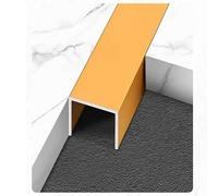 U-Profile Aluminium 25 mm x 10 mm (W x H), U Channel for Wall Strips, Decorative Strip Frame & Joint Cover(Gold,130cm/51in)