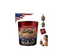 U.S. 250th Anniversary Commemorative Whiskey Bottle,250 Anniversary WhiskeyBottle,250th Anniversarys “we the People” Heritage Whiskey Glass,Father's Day for Liquor Scotch Bourbon Wine