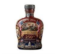 U.S. 250th Anniversary Commemorative Whiskey Bottle, America 250th Anniversary “we The People” Exquisite Craftsmanship Heritage Whiskey Glass Bottle (A)