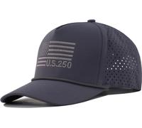 U.S 250th Anniversary Flag Hat America Independence Golf Hat Mens USA Patriotic Ball Cap，Laser Cut Mesh，5-Panel Snapback