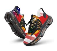 U.S.A and Florida State Flag Men's Road Running Shoes