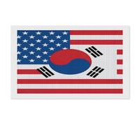 U.S.A and South Korean Flag Funny Diamond Art Painting Kit