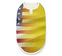 U.S.A And Vatican Flag Cute Dog Shirts Sleeveless Tank Top | Comfort Tees Vest Pet Clothes for All Cats Dogs