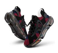 U.S.A Barcode Flag Freedom for Sale Men's Running Shoes 12men（EUR46）