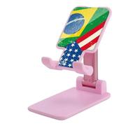 U.S.A Brazil America Flag Phone Stand for Desk Cell Phone Holder