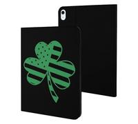 U.S.A Clovers Flag Cute Tablet Case Unisex Slim Hard Protective Cover Compatible with iPad 9th/ 8th/ 7th