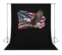 U.S.A Flag And Eagle1 Abstract Photography Backdrop Washable Photo Studio Backdrops Background for Party Video Shooting