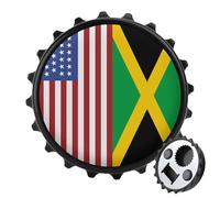 U.S.A Flag Jamaican Flag Bottle Opener Refrigerator Magnetic Portable Decorative Gifts Stick Photos Notifications Or Reminders