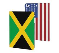 U.S.A Flag Jamaican Flag Compatible with iPad Protective Case ipad Mini 1/2/3/4/5 (7.9in)