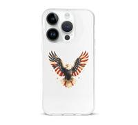 U.S.A Golden Ea-gle Phone Case Compatible with iPhone 15 Pro | Unisex Thin Fit Cellphone Protective Cover