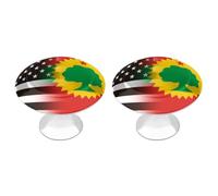U.S.A. Oromo Liberation Front Flag Kitchen Cupboard Handles Cute Cabinet Drawer Knobs 2 Pack