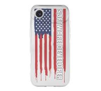 U.S.A. Software Developer Compatible with iPhone 17/17 Air/17 Pro/17 Pro Max TPU Phone Case Slim Phone Protective Cover