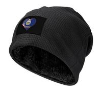 U.S.A. State of Kansas Flag Heart Beanie Hats Winter Warm Skull Pullover Cap Cozy Knit Cap for Men And Women Gifts